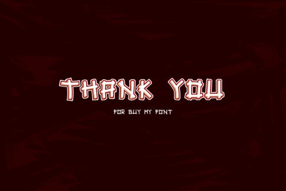 Saburai Font PNG with transparent background - Preview 5