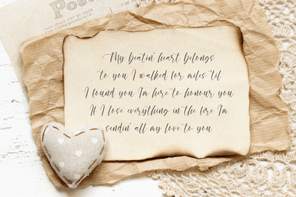 Sellove Font PNG with transparent background - Preview 3