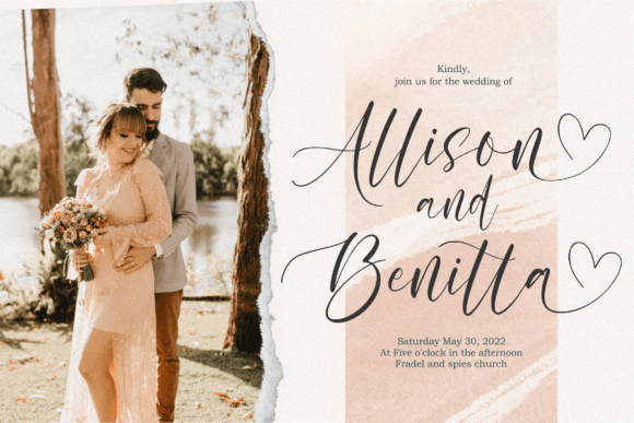 Sellove Font PNG with transparent background - Preview 4