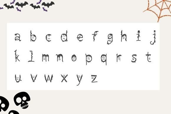 Sharp Teeth Font PNG with transparent background - Preview 2