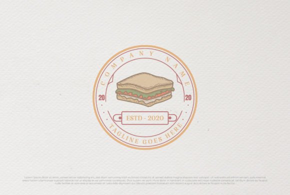 Vintage Sandwich Logo