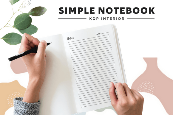 Notebook Journal for Writing Interior Graphic by LunArt · Creative Fabrica