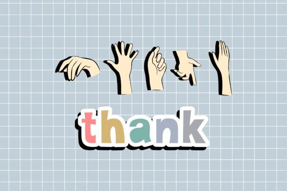 Beauty Hands Font PNG with transparent background - Preview 3