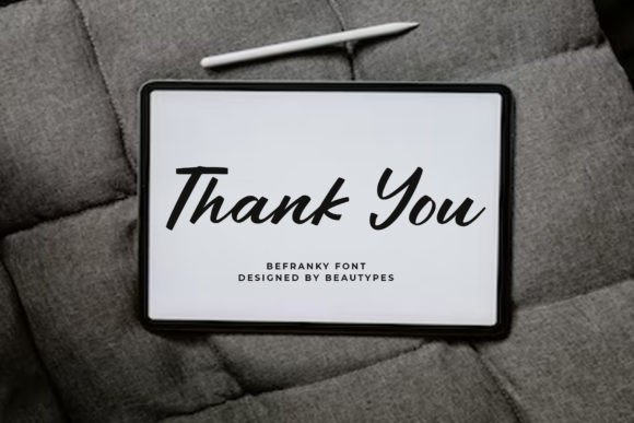 Befranky Font - Preview 6