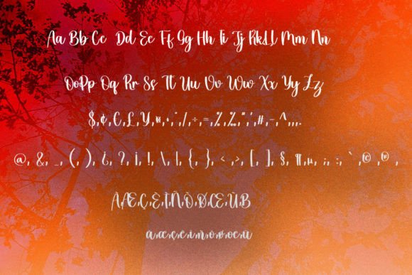 Birthday Font - Preview 4