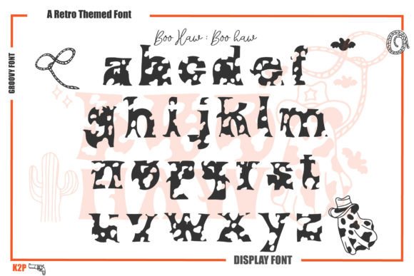 Boo Haw Font - Preview 3