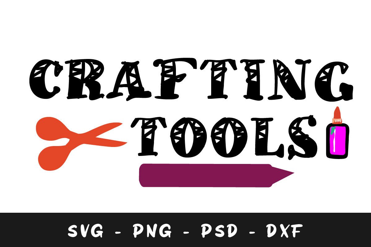 Crafting Tools Svg Graphic by Fati Design · Creative Fabrica