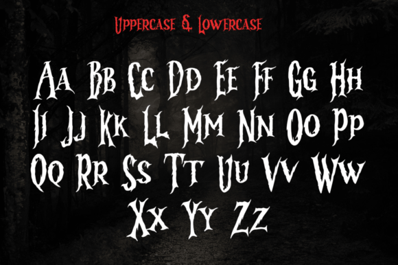 Danger Night Font - Preview 4