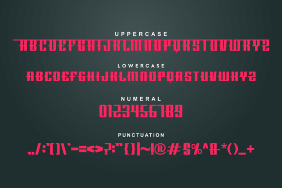 Dark Rokeser Font - Preview 4