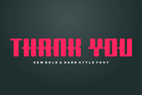 Dark Rokeser Font - Preview 5