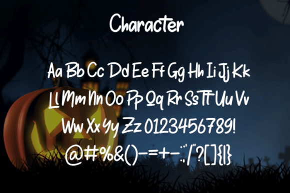 David Halloween Font - Preview 1