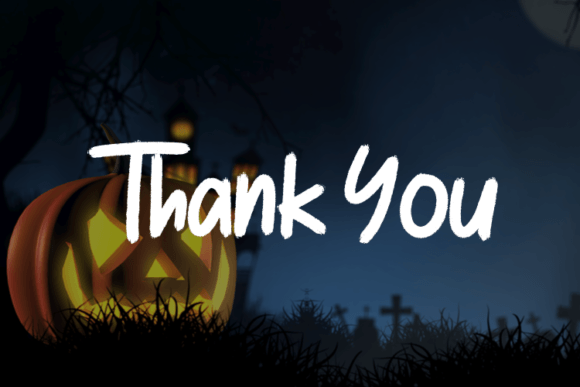 David Halloween Font - Preview 4