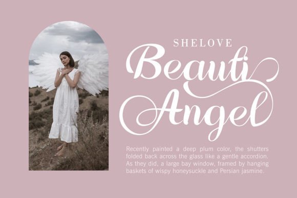 Glamela Font - Preview 1