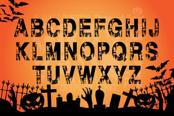 Graveyard Font - Preview 1