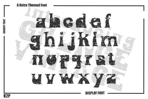 Grunge Vintage Font - Preview 2