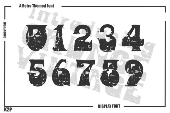 Grunge Vintage Font - Preview 3
