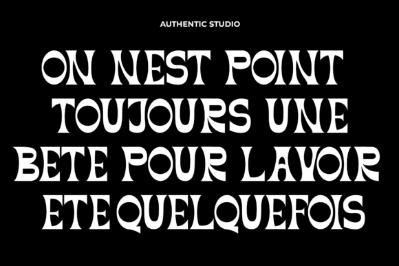 Hemika Display Font - Preview 6