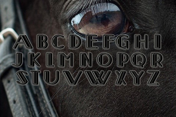 Heuochs Font PNG with transparent background - Preview 1