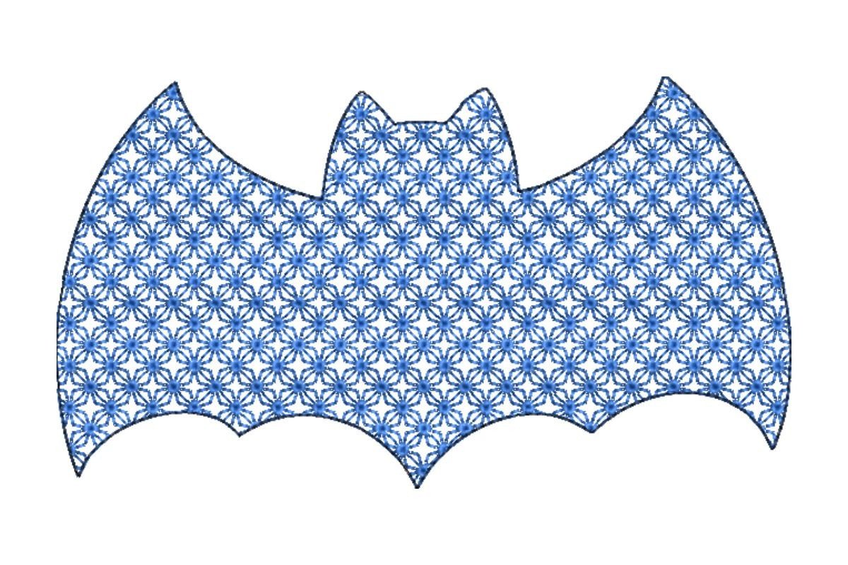 Japanese Sashiko Shape Bat