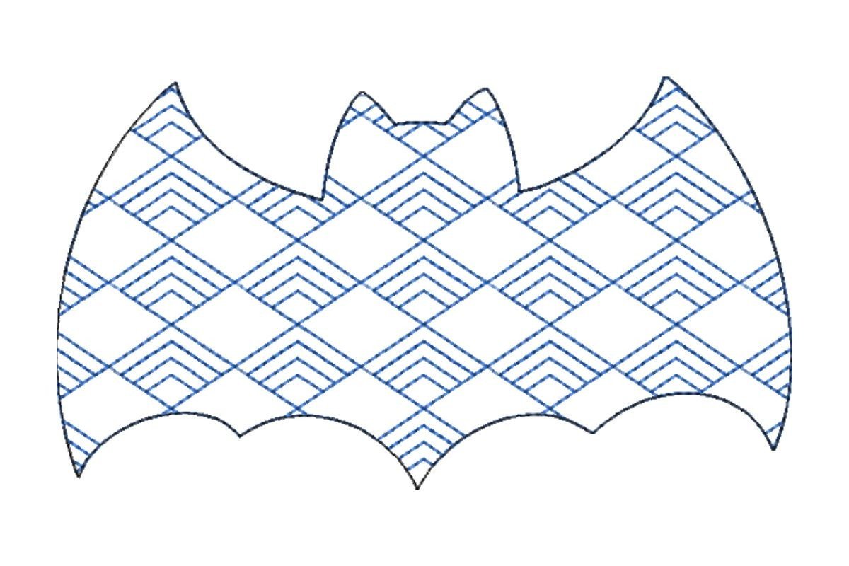 Japanese Sashiko Shape Bat