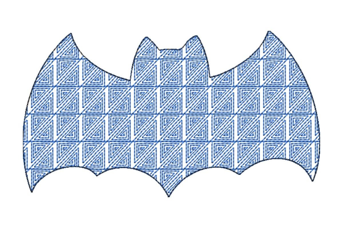 Japanese Sashiko Shape Bat