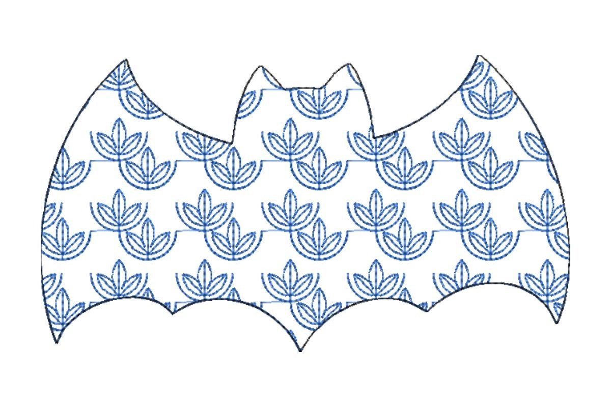 Japanese Sashiko Shape Bat