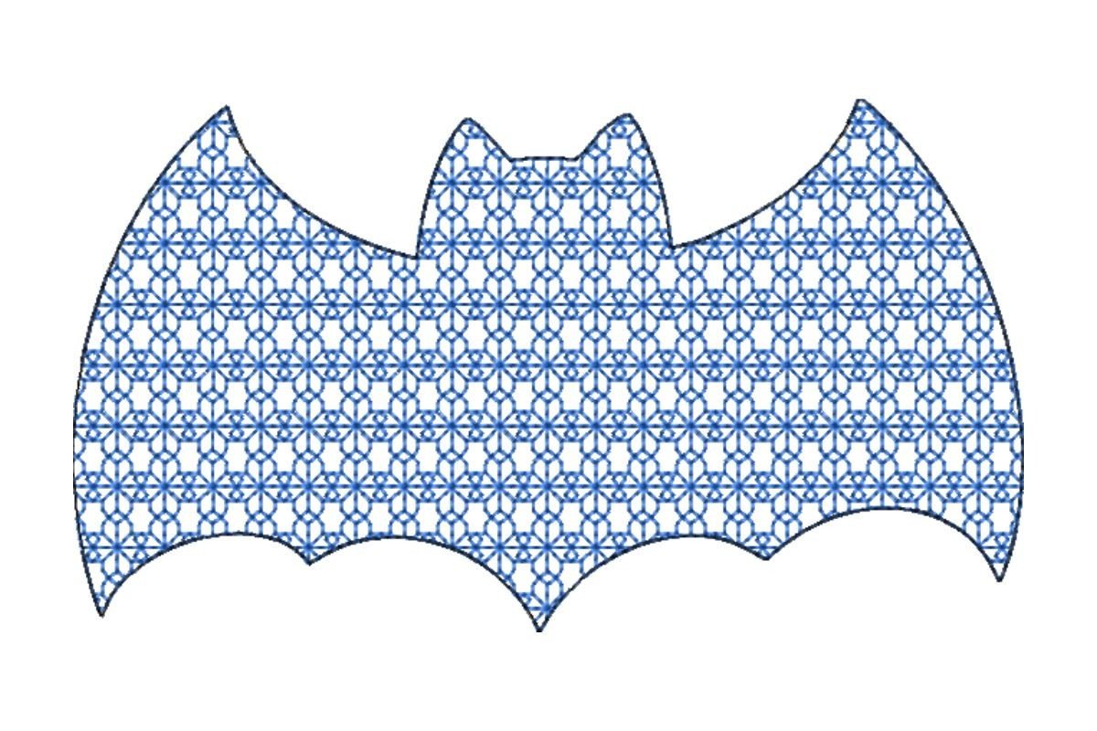 Japanese Sashiko Shape Bat