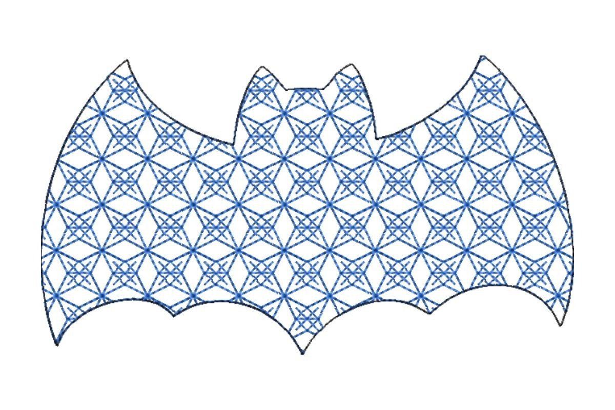 Japanese Sashiko Shape Bat