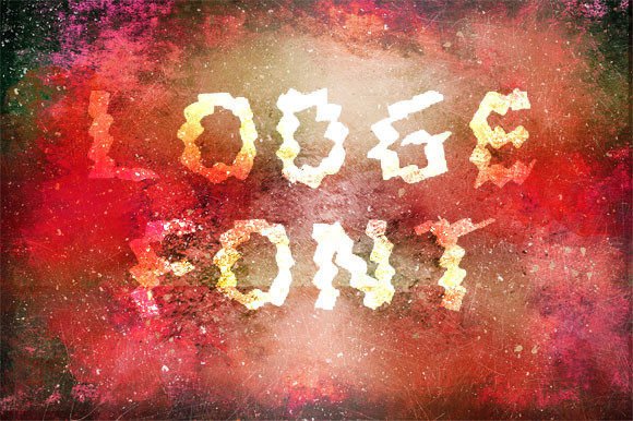 Lodge Font PNG with transparent background - Preview 1