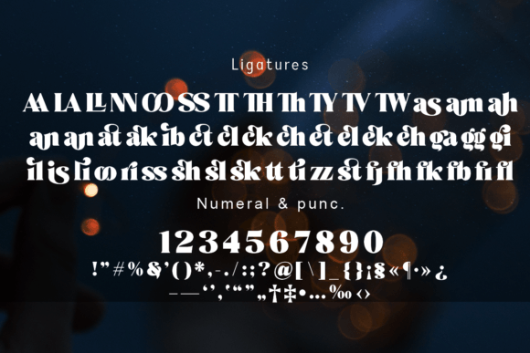 Manunggal Font PNG with transparent background - Preview 6