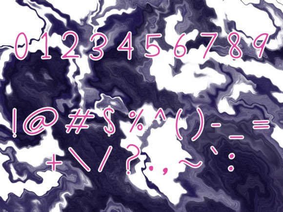 Nourah Font PNG with transparent background - Preview 3