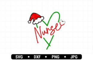 Nurse Christmas Svg , Sublimation Graphic by DSIGNS · Creative Fabrica