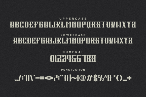 Rexanek Font PNG with transparent background - Preview 1