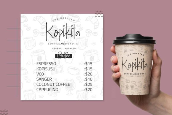 Sakeso Font PNG with transparent background - Preview 2