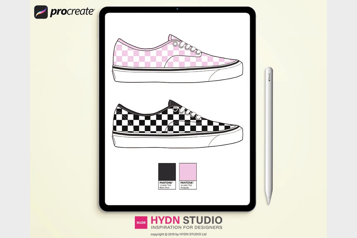 Shoes Design Set Procreate Stamp Brushes - photo 9