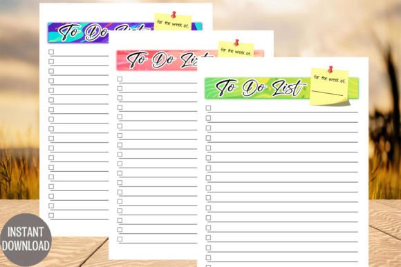 Floral Cute Family to Do List Printable, Graphic by Rainbowds ...