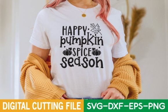 Happy Pumpkin Spice Season Svg Graphic by selinab157 · Creative Fabrica