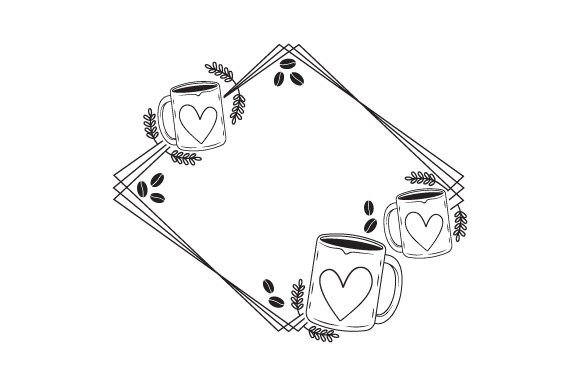 Mug Monogram Frame