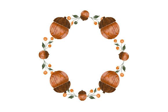 Acorn Wreath