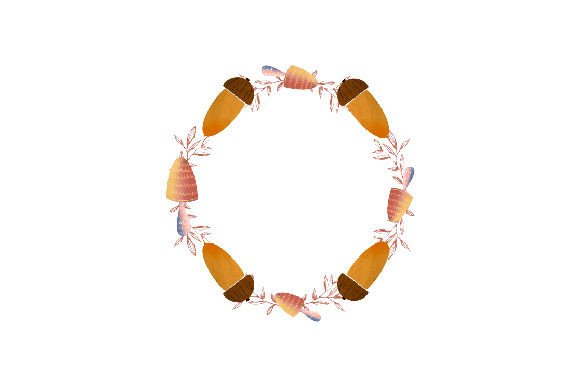 Acorn Wreath