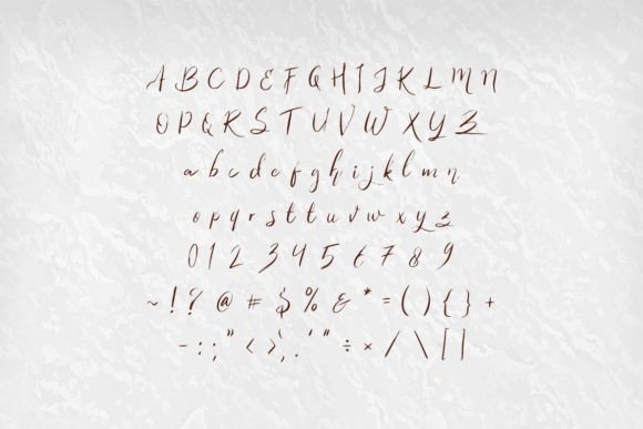 Amal Sae Font - Preview 1