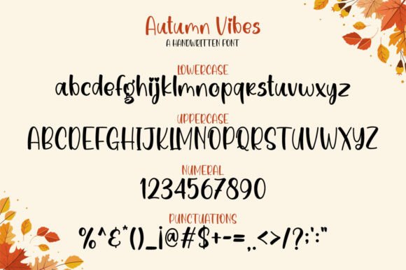 Autumn Vibes Font - Preview 5