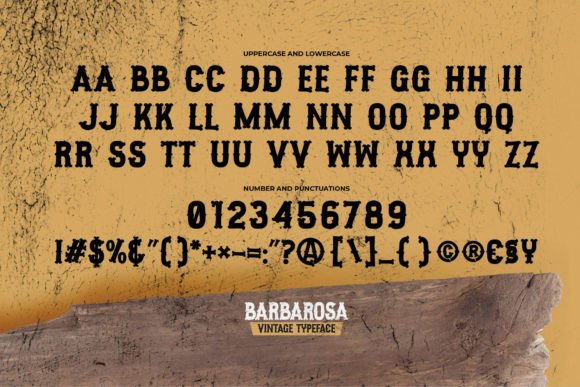 Barbarosa Font - Preview 5
