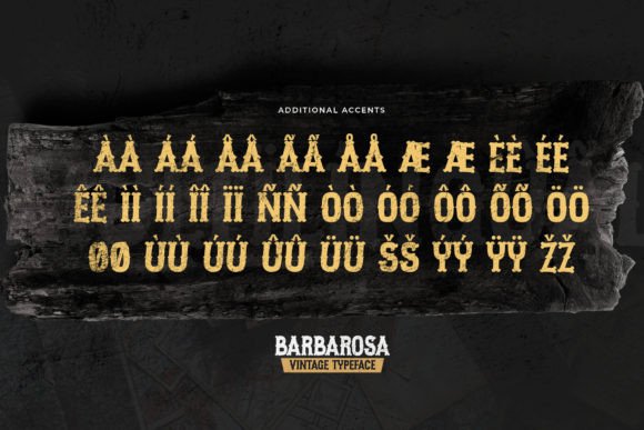Barbarosa Font - Preview 6