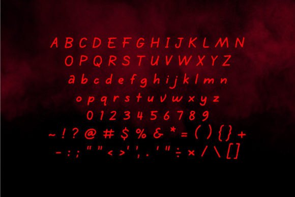 Blodys Font - Preview 1