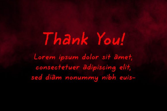 Blodys Font - Preview 2