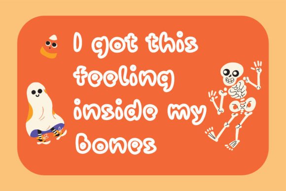 Boo Jelly Font PNG with transparent background - Preview 3