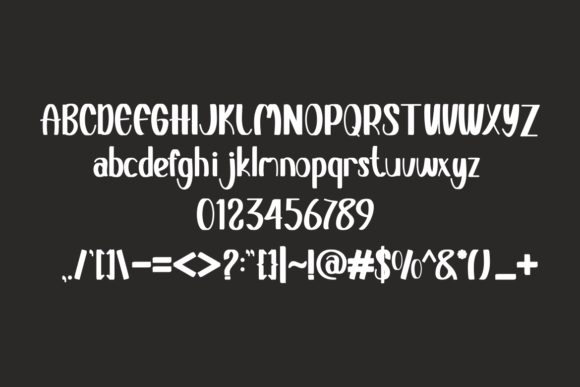 Boroniss Cokklat Font PNG with transparent background - Preview 2
