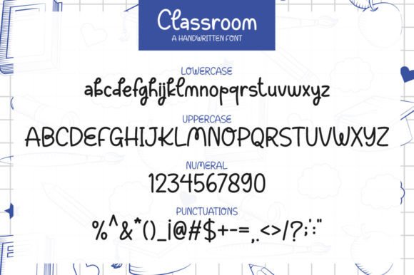 Classroom Font - Preview 6