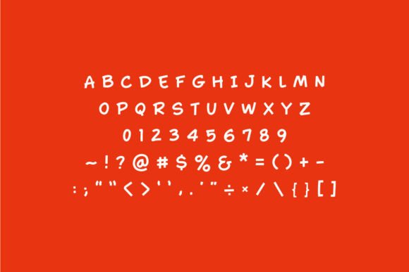 Crush Go! Font font preview - 1